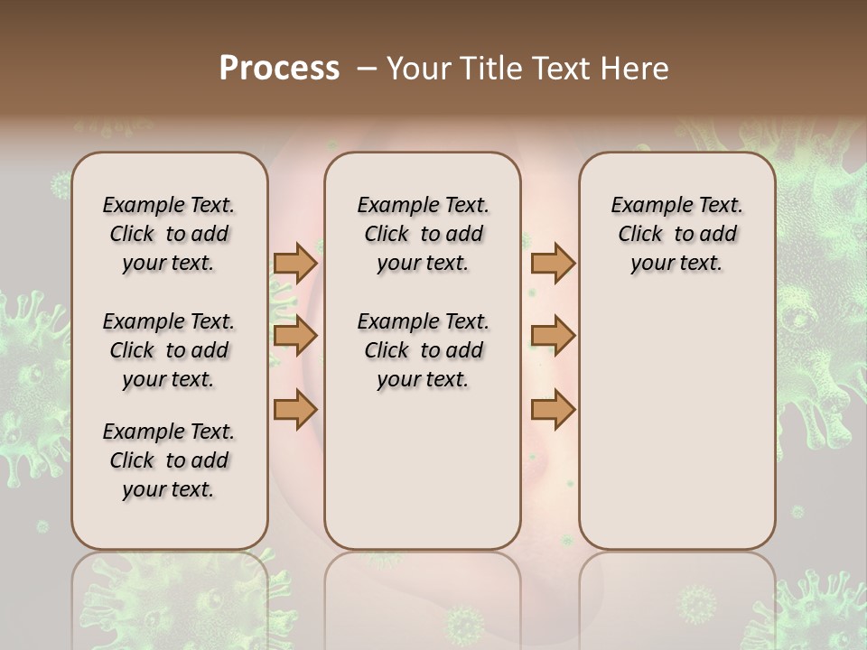 Transmitted Discharge Dangerous PowerPoint Template