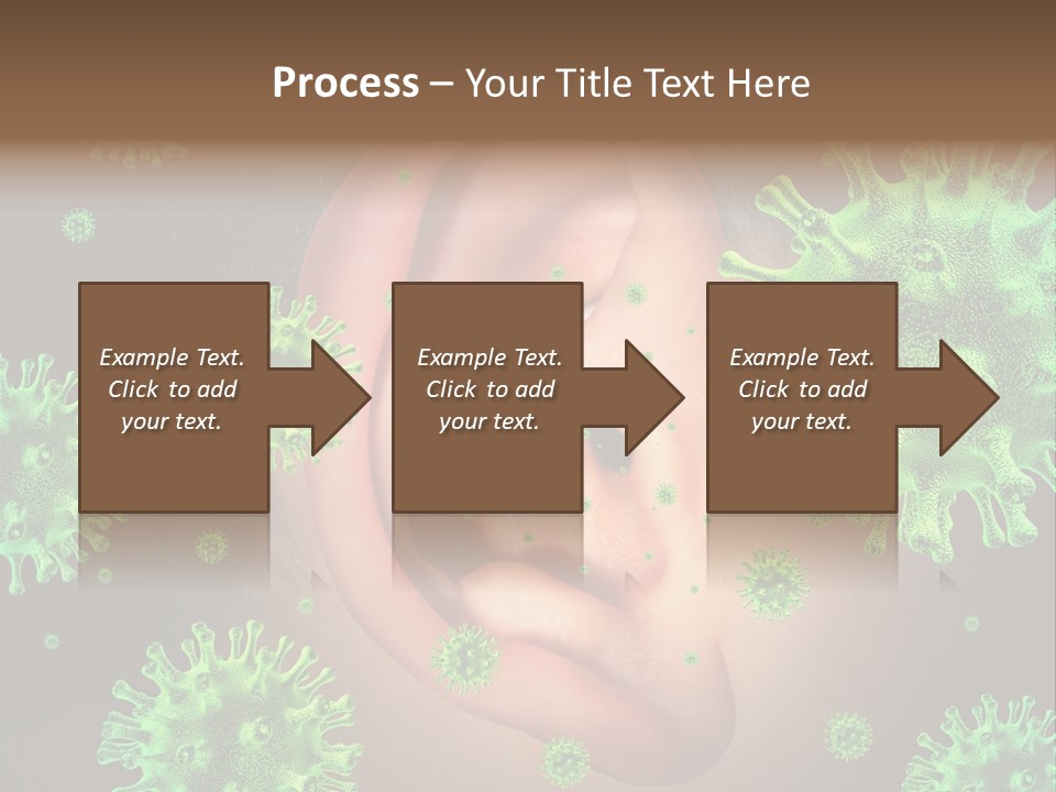 Transmitted Discharge Dangerous PowerPoint Template