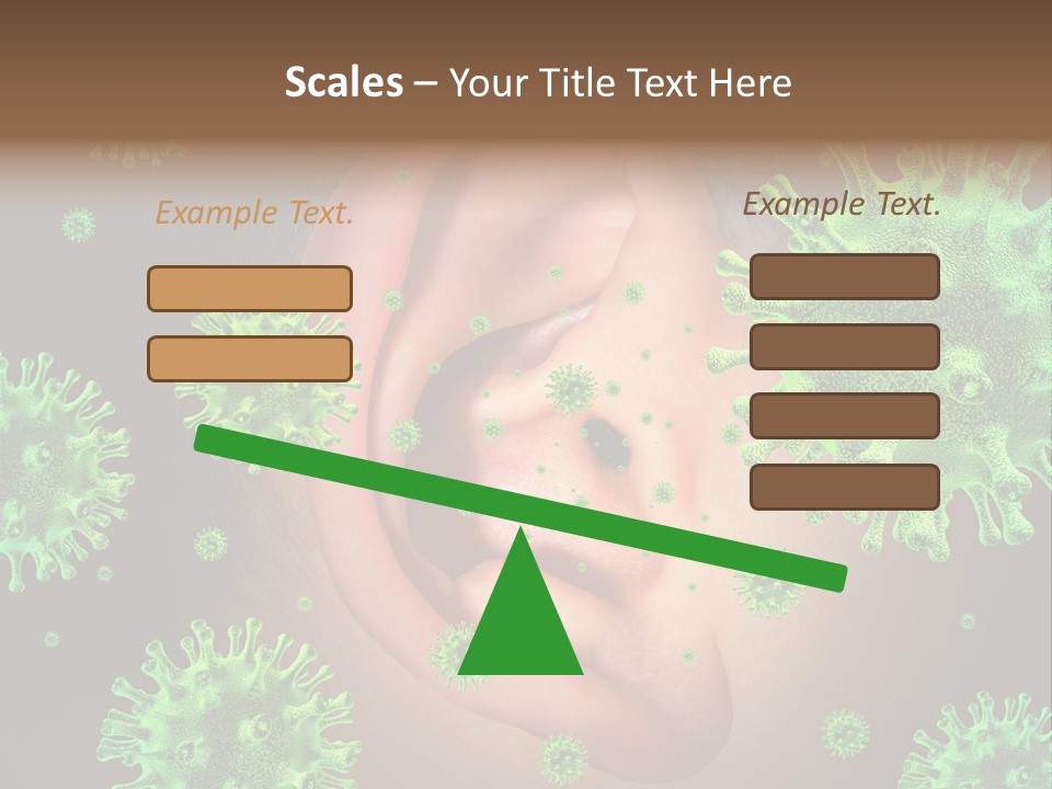 Transmitted Discharge Dangerous PowerPoint Template