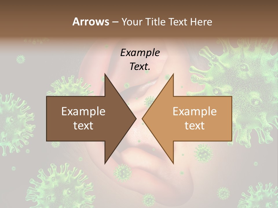 Transmitted Discharge Dangerous PowerPoint Template
