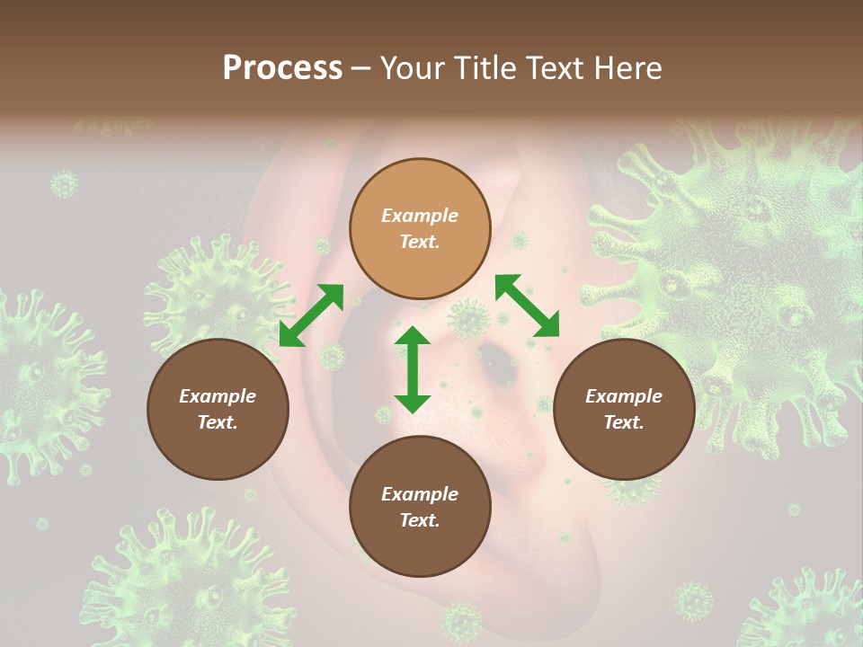 Transmitted Discharge Dangerous PowerPoint Template