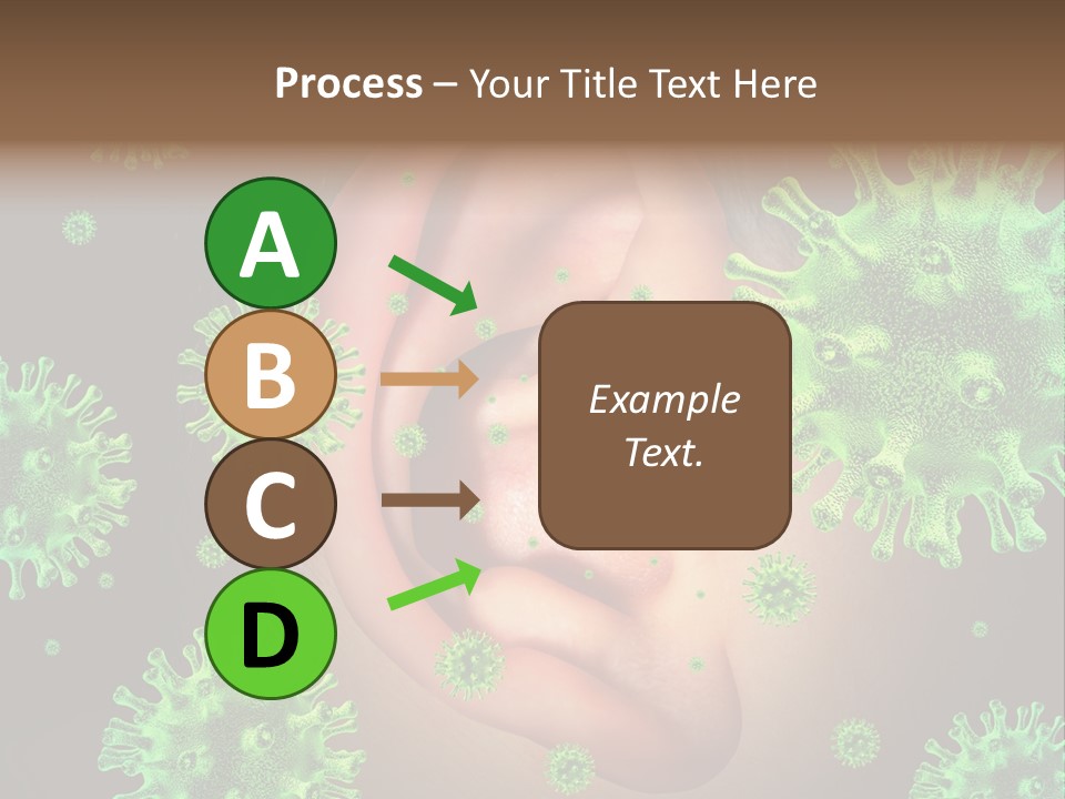 Transmitted Discharge Dangerous PowerPoint Template
