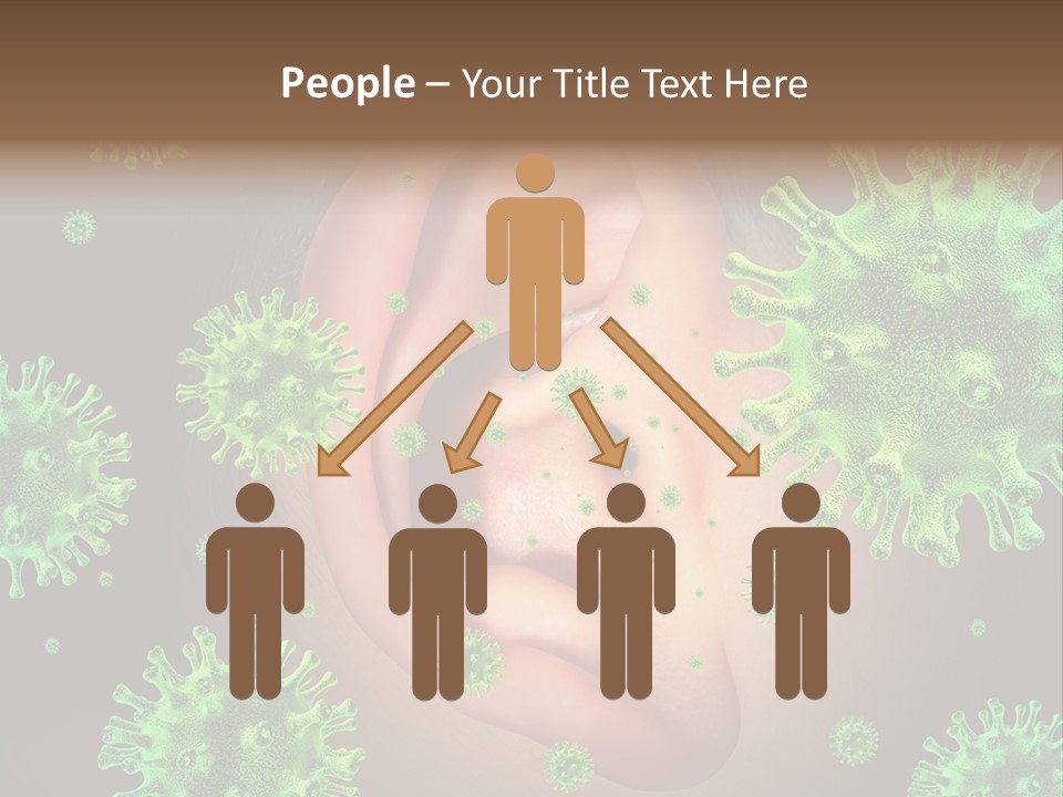 Transmitted Discharge Dangerous PowerPoint Template