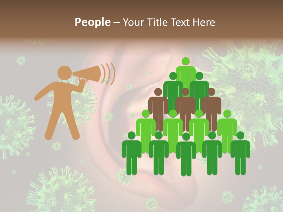 Transmitted Discharge Dangerous PowerPoint Template