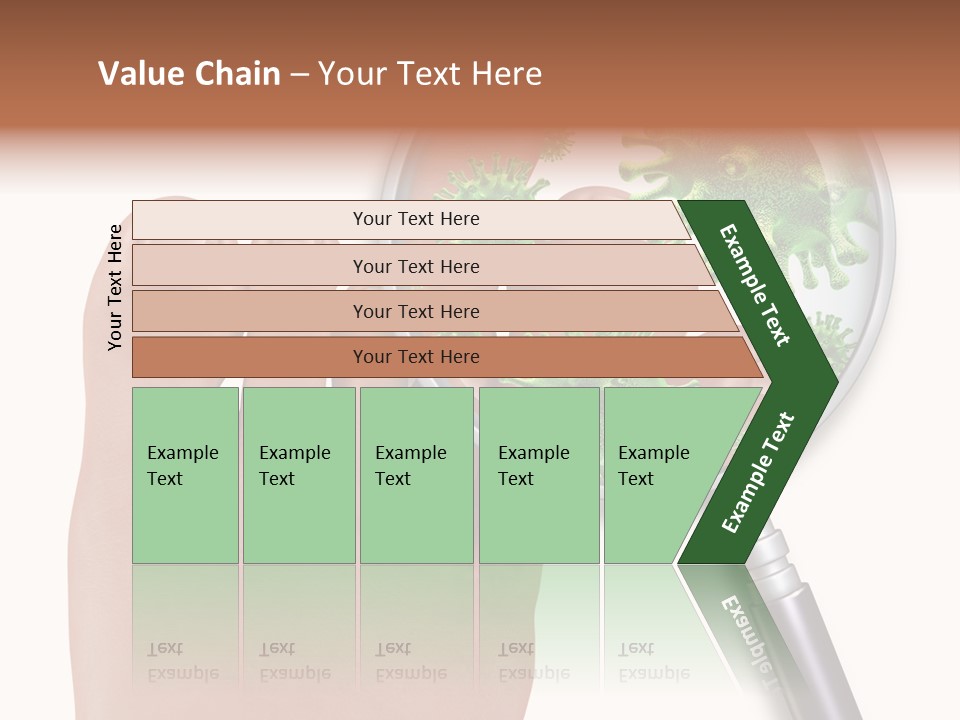 Fungal Nail Infection White Background PowerPoint Template