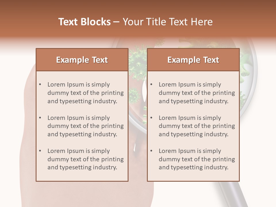 Fungal Nail Infection White Background PowerPoint Template