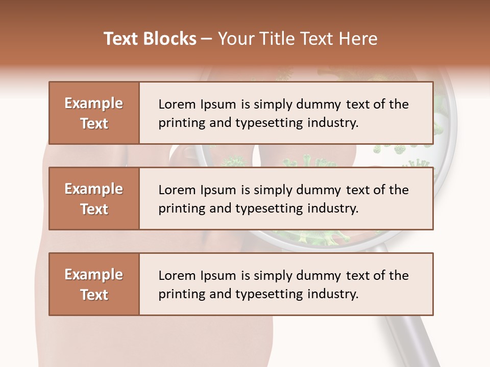 Fungal Nail Infection White Background PowerPoint Template