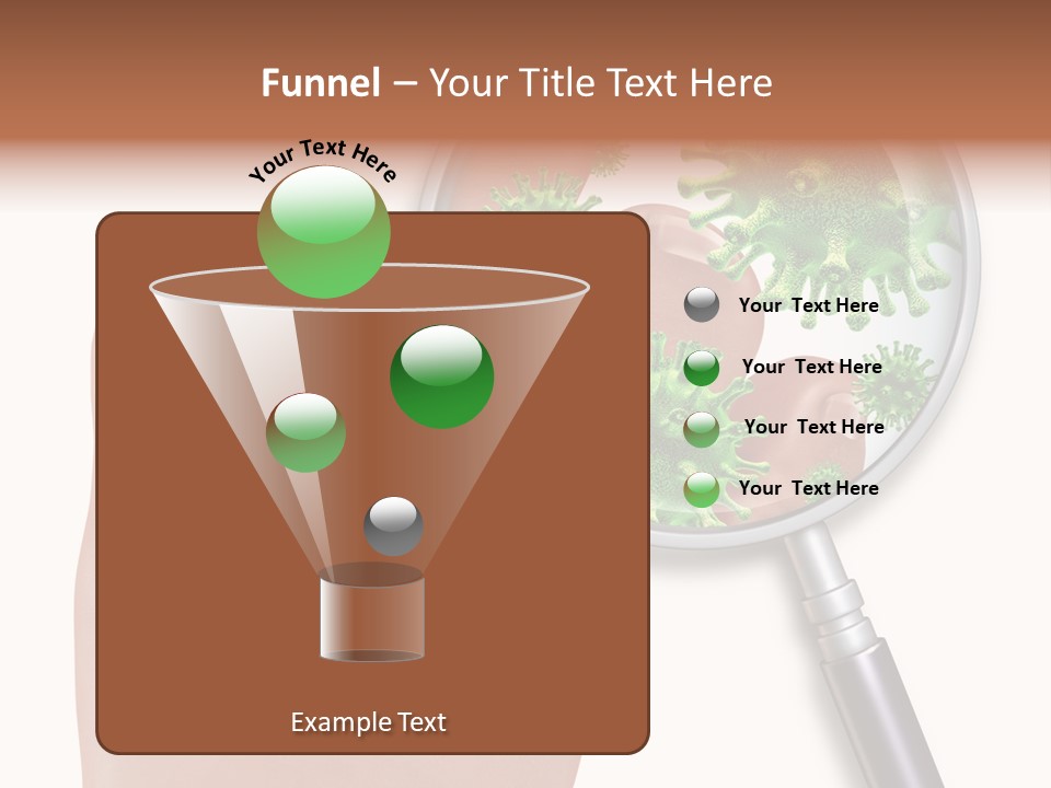 Fungal Nail Infection White Background PowerPoint Template