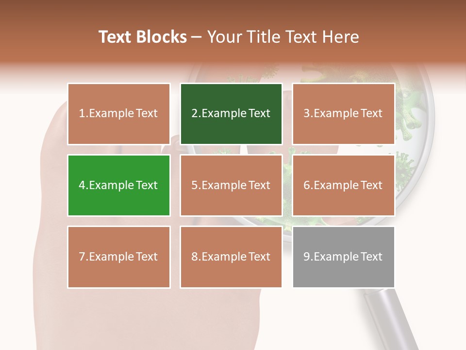 Fungal Nail Infection White Background PowerPoint Template