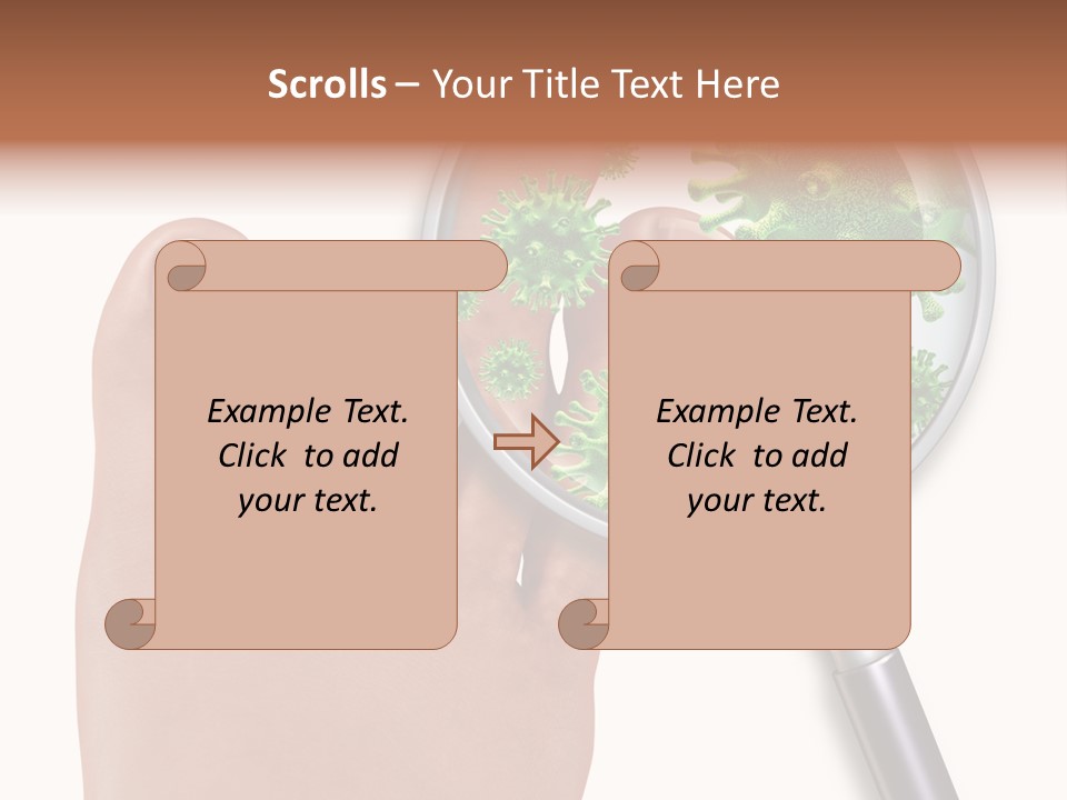 Fungal Nail Infection White Background PowerPoint Template