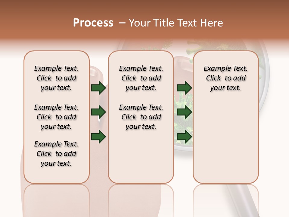 Fungal Nail Infection White Background PowerPoint Template