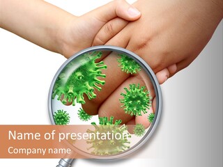 Spreading Disease Dirty Hygiene PowerPoint Template