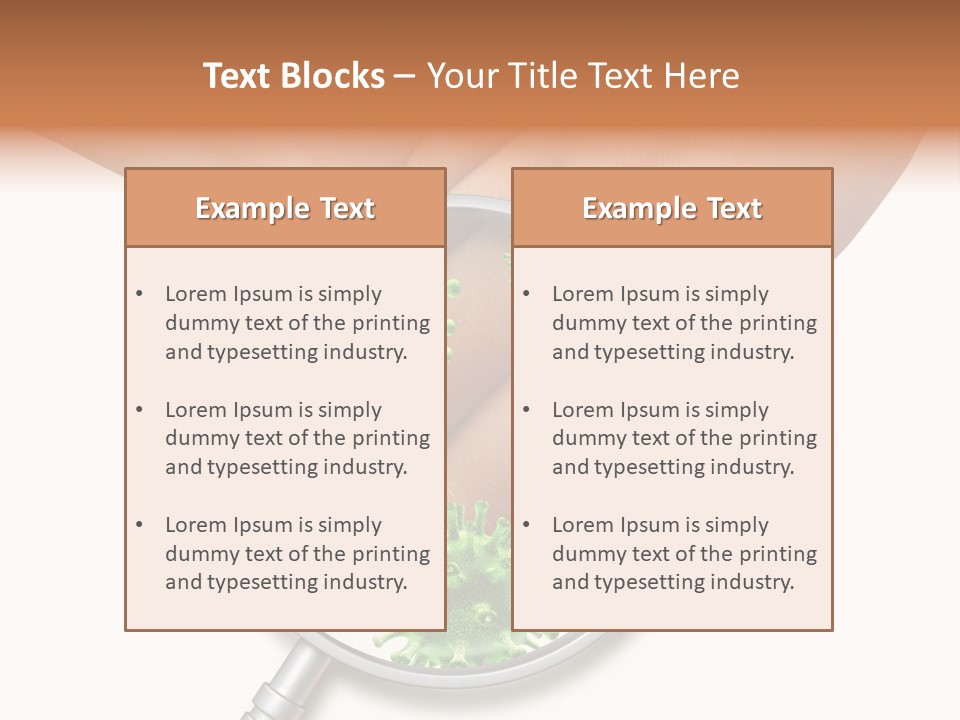 Spreading Disease Dirty Hygiene PowerPoint Template