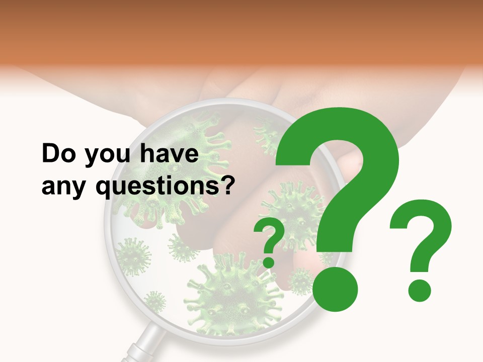 Spreading Disease Dirty Hygiene PowerPoint Template