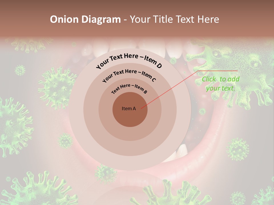 Symbol Germs Flu Virus PowerPoint Template