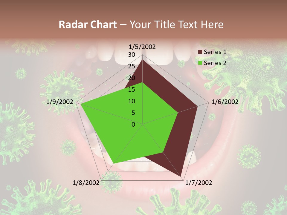 Symbol Germs Flu Virus PowerPoint Template