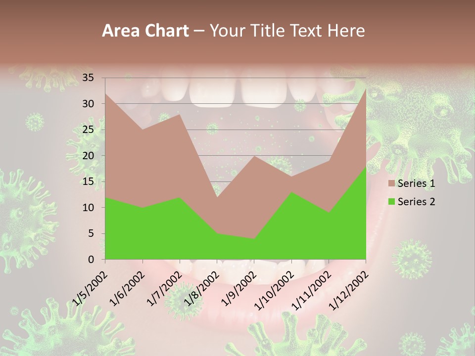 Symbol Germs Flu Virus PowerPoint Template