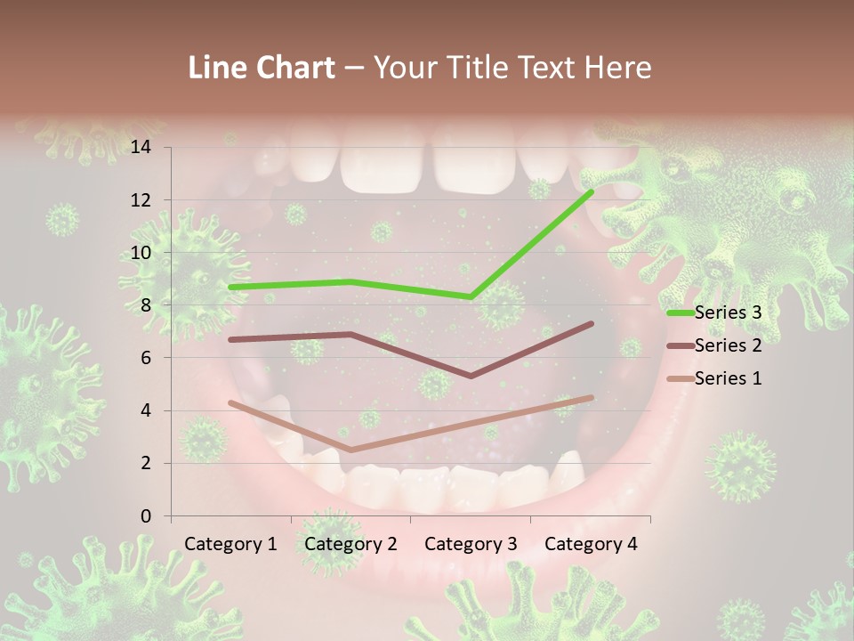 Symbol Germs Flu Virus PowerPoint Template