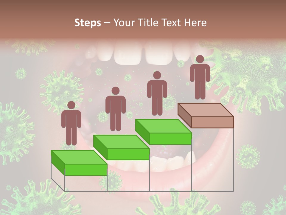 Symbol Germs Flu Virus PowerPoint Template