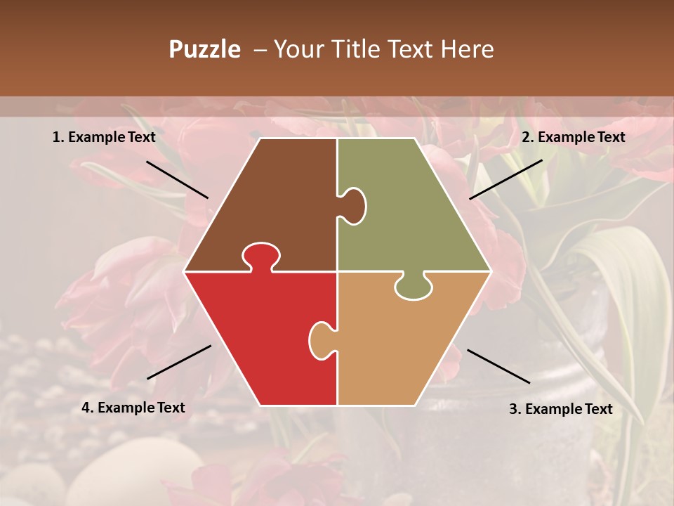 Retro Pink Grunge PowerPoint Template