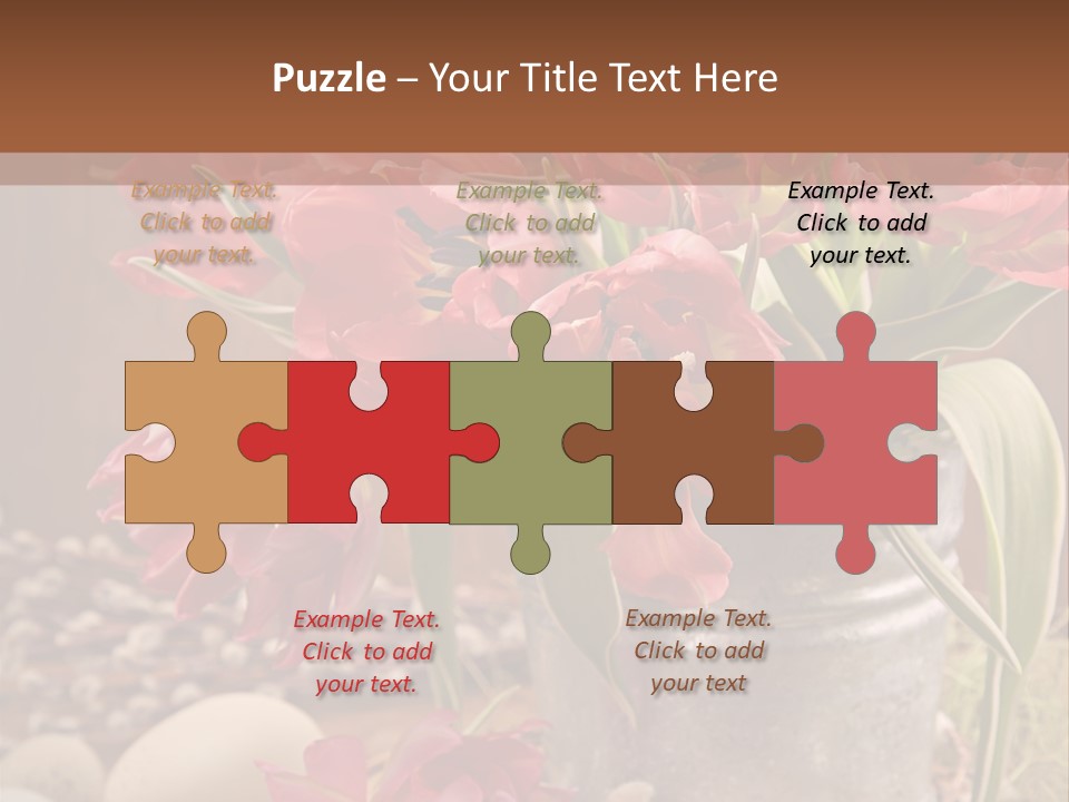 Retro Pink Grunge PowerPoint Template