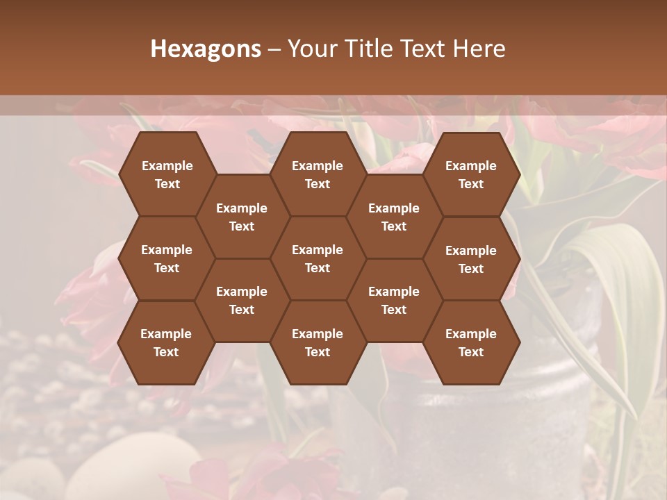 Retro Pink Grunge PowerPoint Template