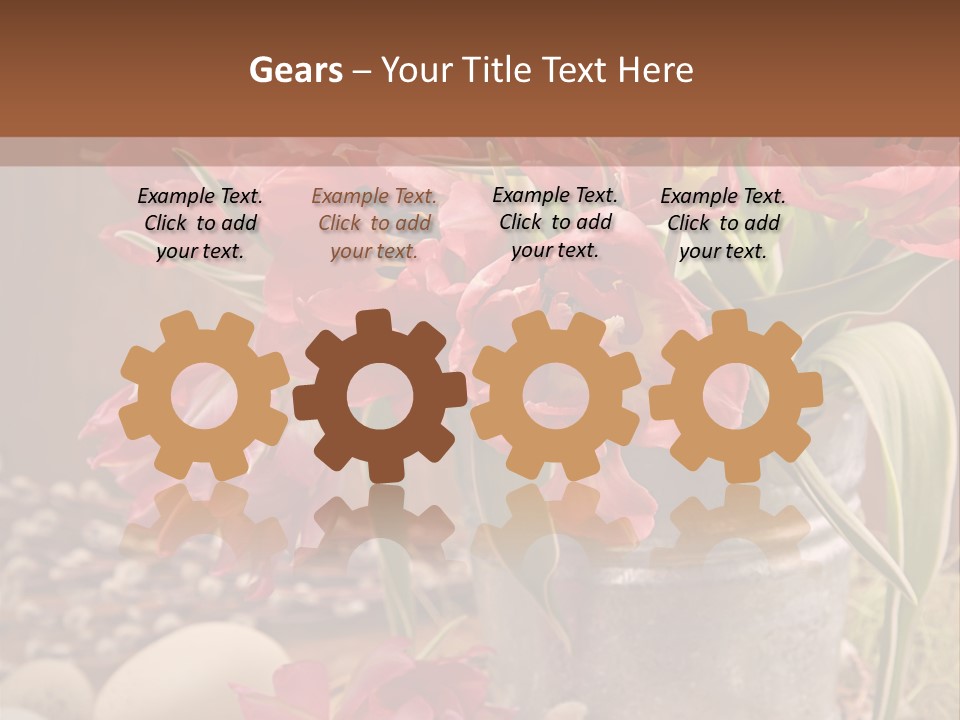 Retro Pink Grunge PowerPoint Template