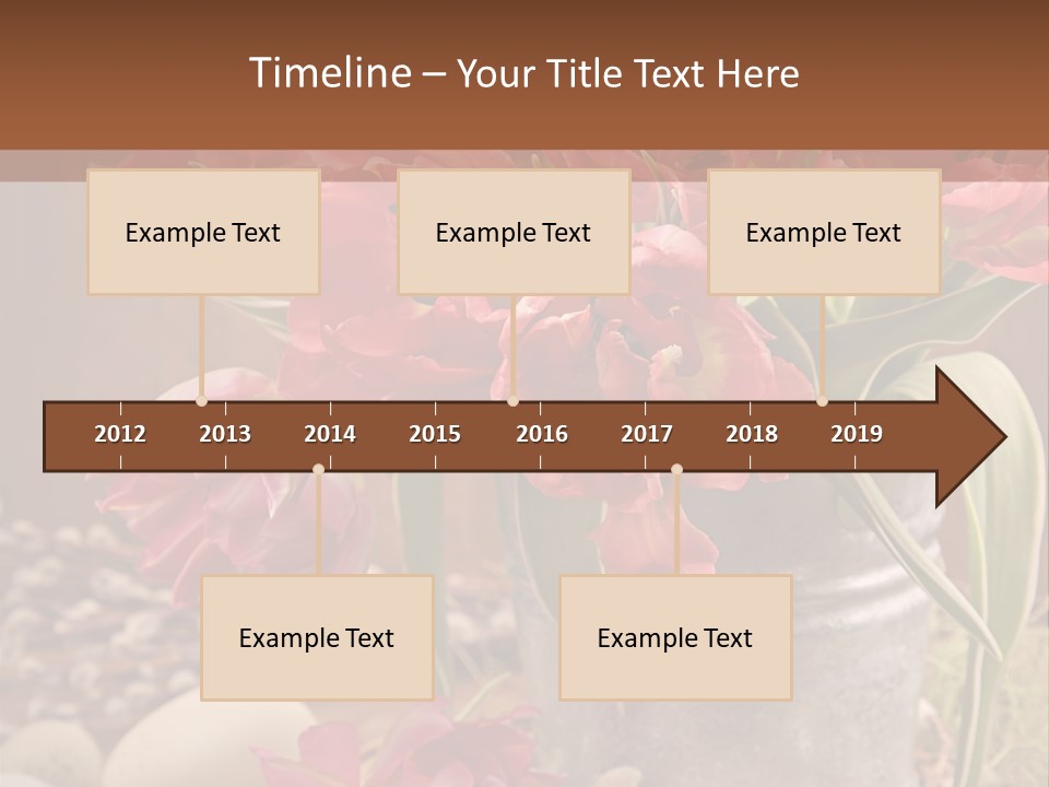 Retro Pink Grunge PowerPoint Template