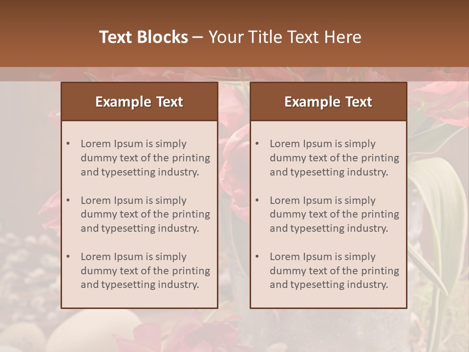 Retro Pink Grunge PowerPoint Template