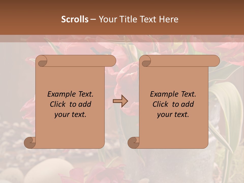Retro Pink Grunge PowerPoint Template
