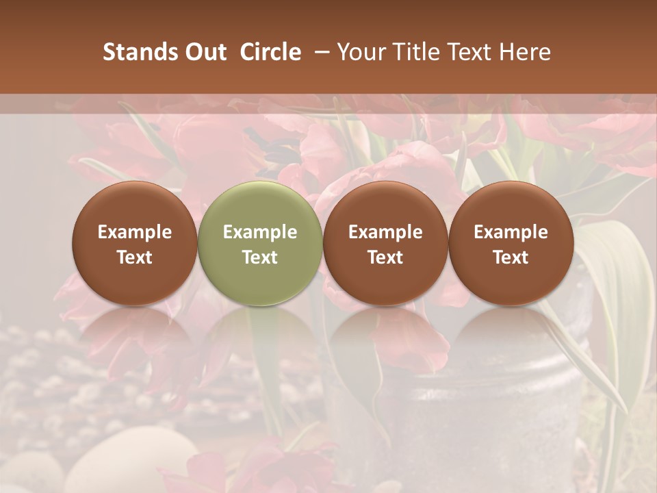 Retro Pink Grunge PowerPoint Template