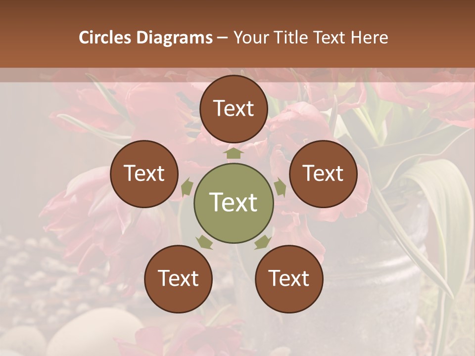 Retro Pink Grunge PowerPoint Template