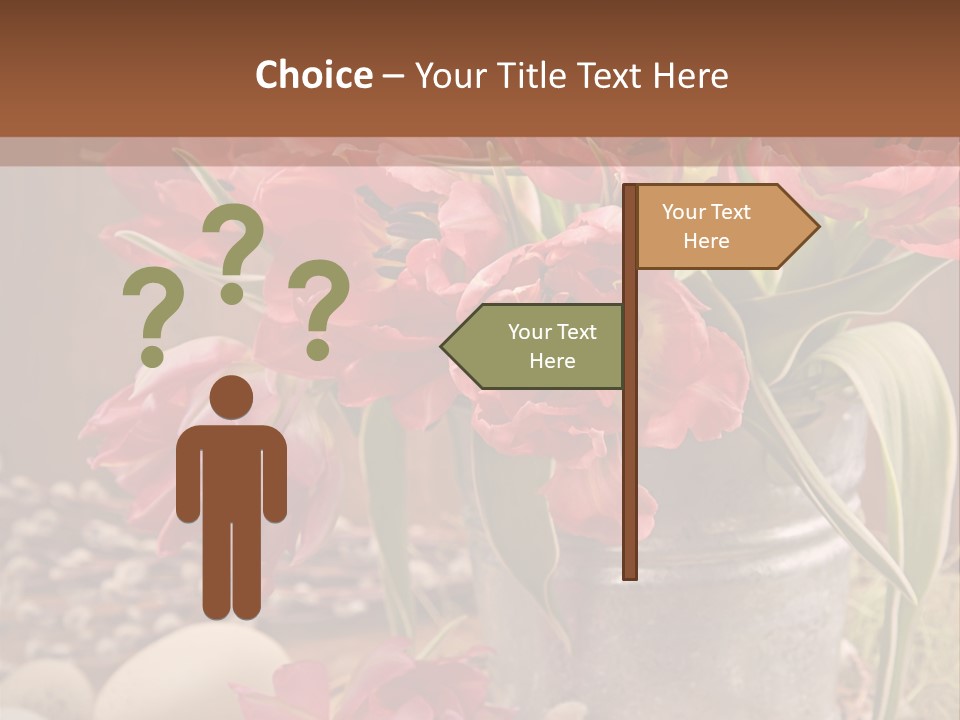 Retro Pink Grunge PowerPoint Template