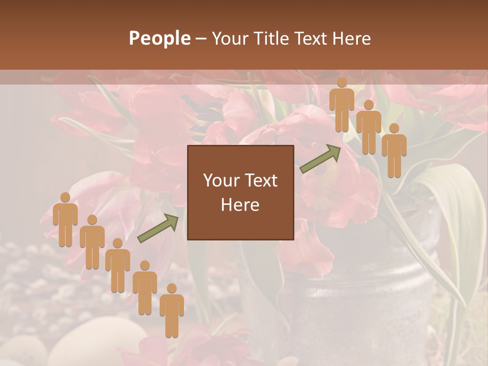 Retro Pink Grunge PowerPoint Template