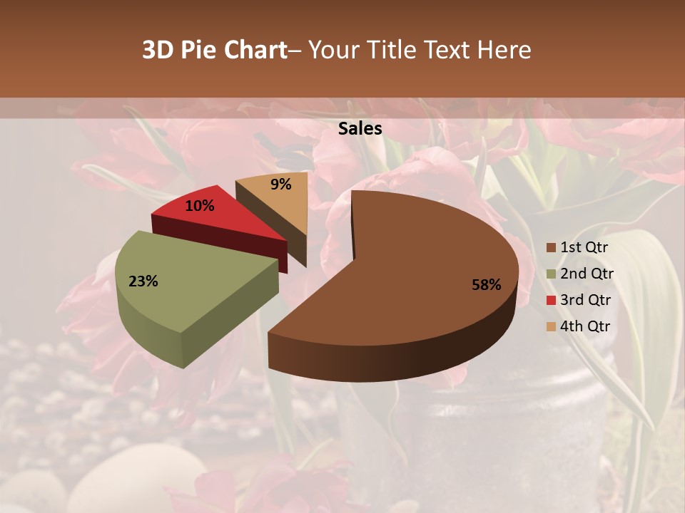 Retro Pink Grunge PowerPoint Template