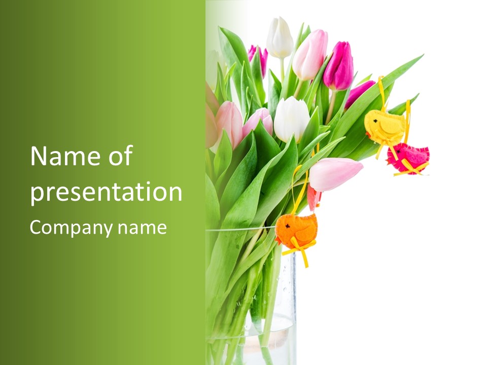 Decoration Egg Brown PowerPoint Template