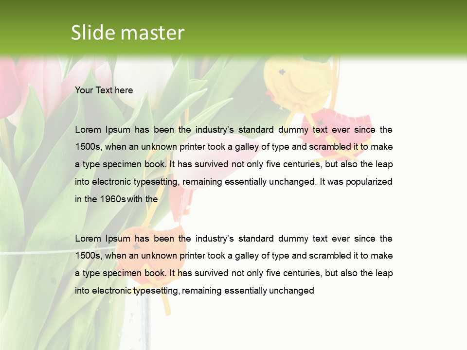 Decoration Egg Brown PowerPoint Template