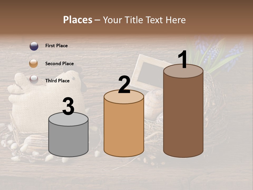 Table Hen Chicken PowerPoint Template
