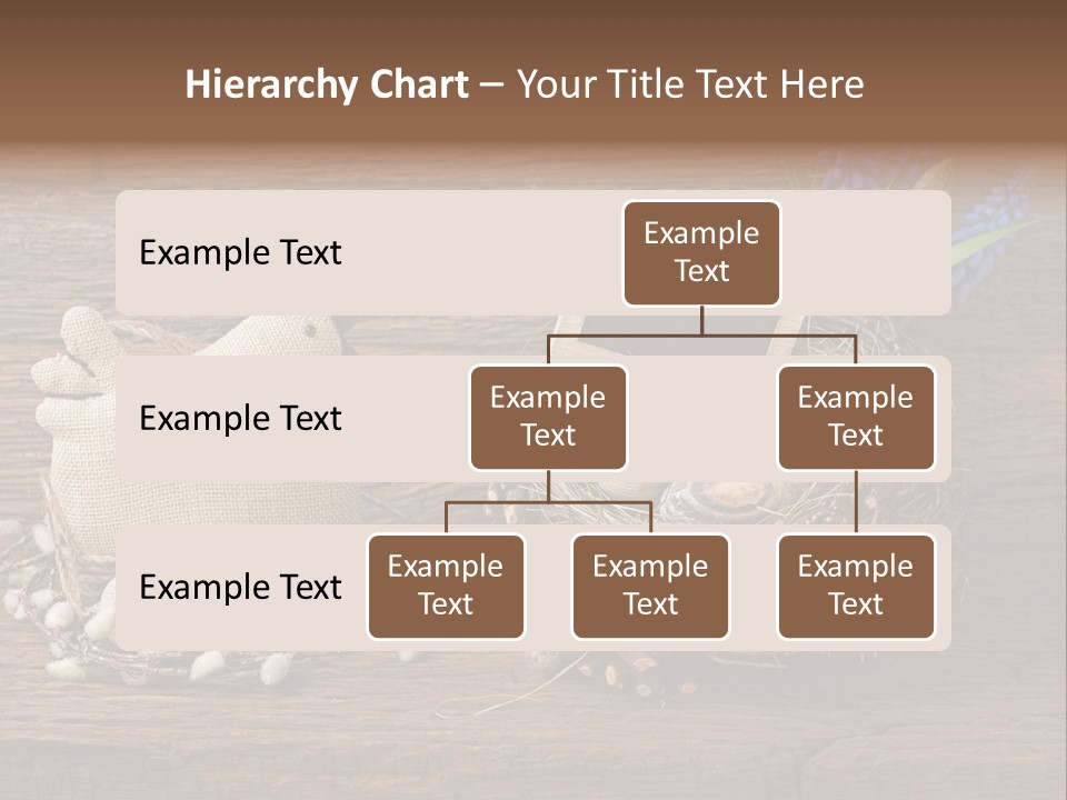 Table Hen Chicken PowerPoint Template