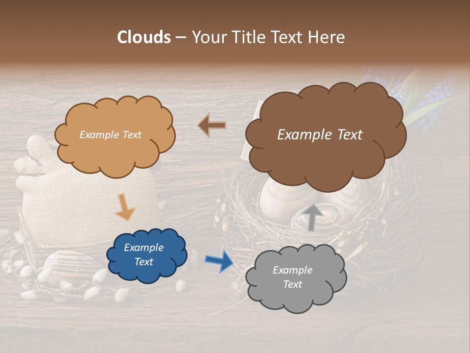 Table Hen Chicken PowerPoint Template