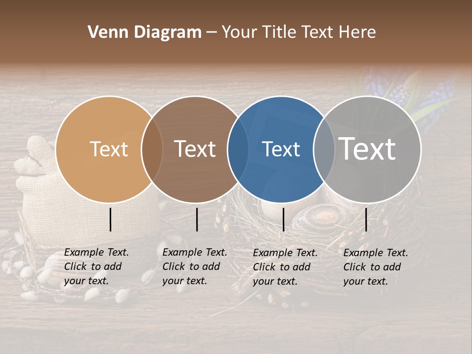 Table Hen Chicken PowerPoint Template
