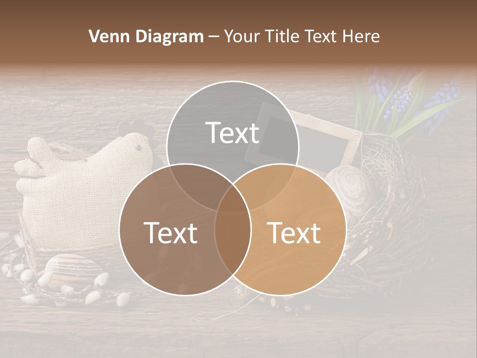 Table Hen Chicken PowerPoint Template