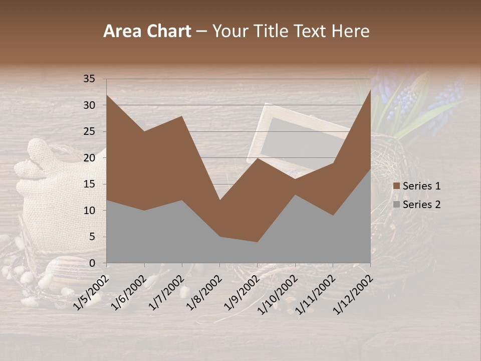 Table Hen Chicken PowerPoint Template
