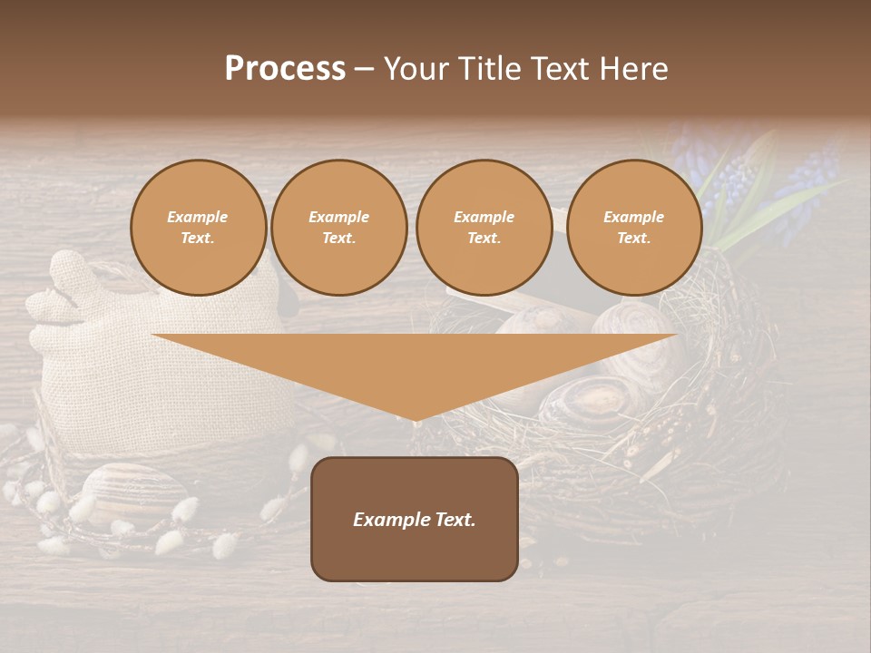 Table Hen Chicken PowerPoint Template