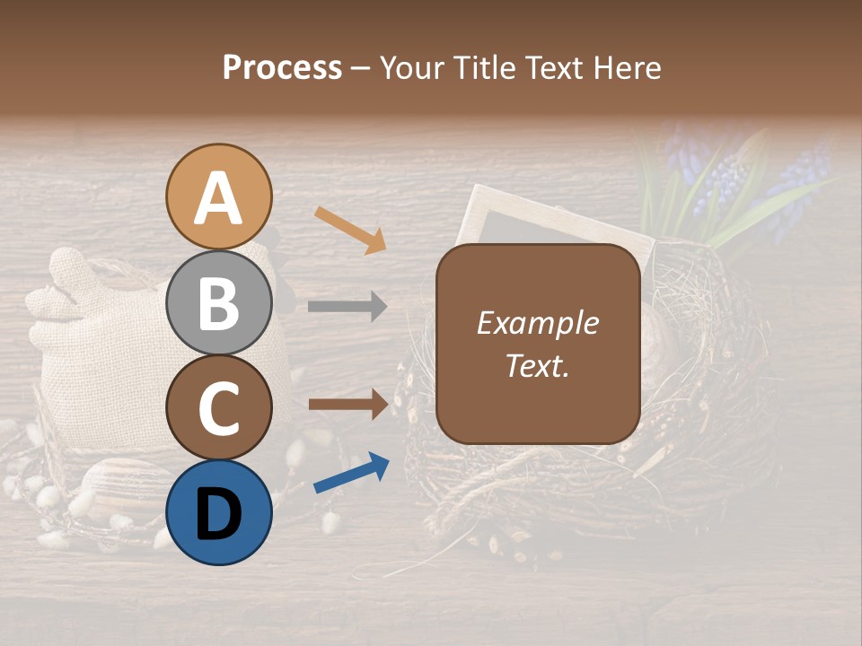 Table Hen Chicken PowerPoint Template