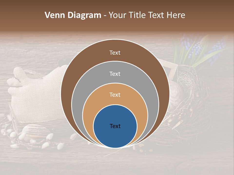Table Hen Chicken PowerPoint Template