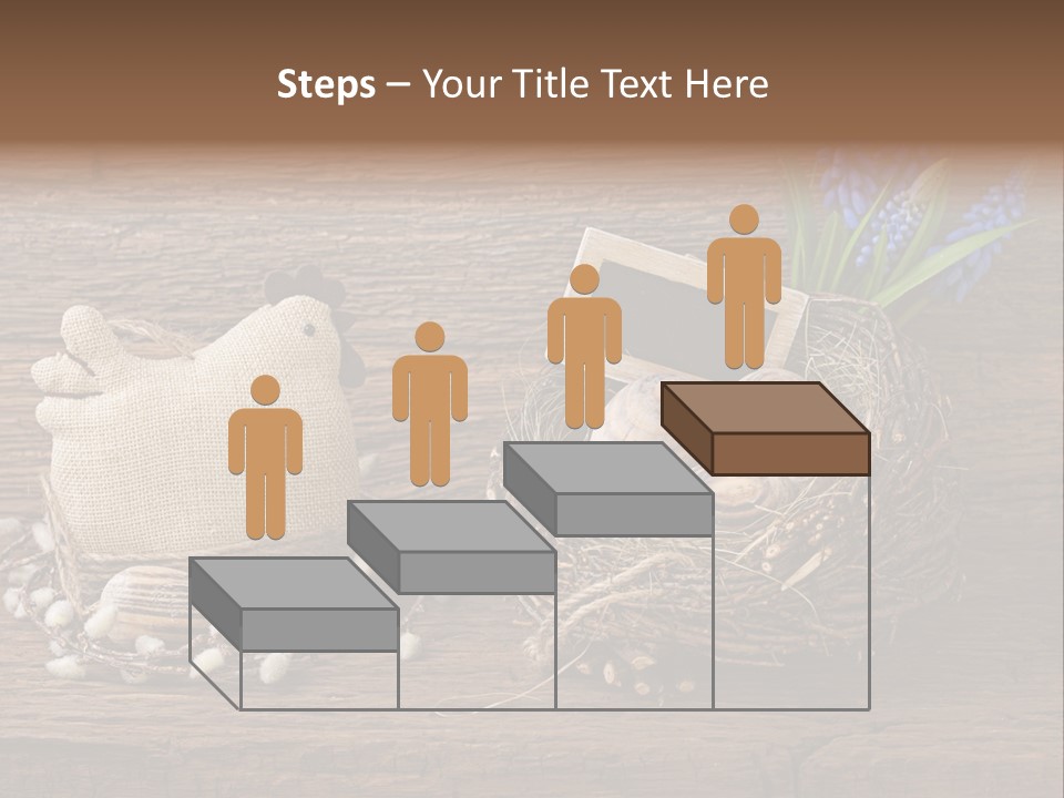 Table Hen Chicken PowerPoint Template