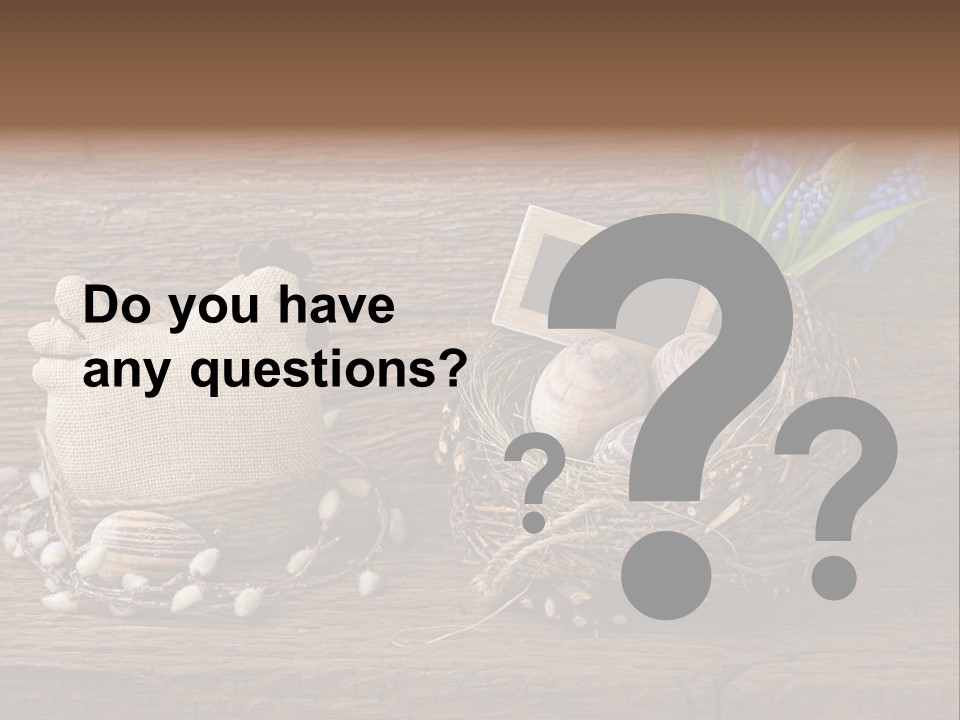Table Hen Chicken PowerPoint Template
