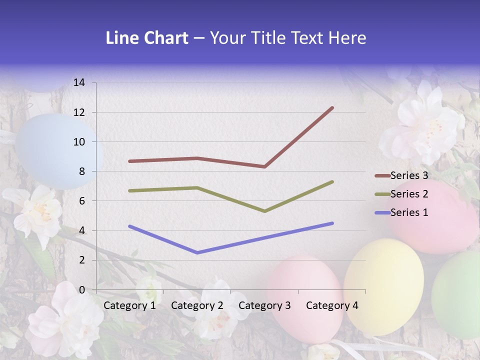 Colorful Bouquet Wooden PowerPoint Template