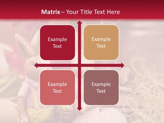 Easter Egg Bright Wood PowerPoint Template